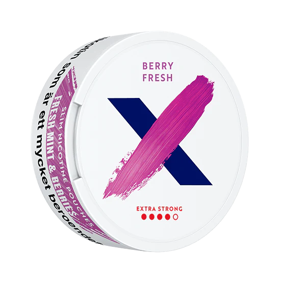 X Berry Fresh Slim Extra Strong (10 mg/pouch)