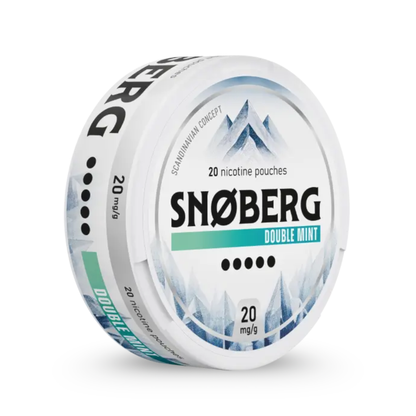 SNÃBERG Double Mint (10 mg/pouch)