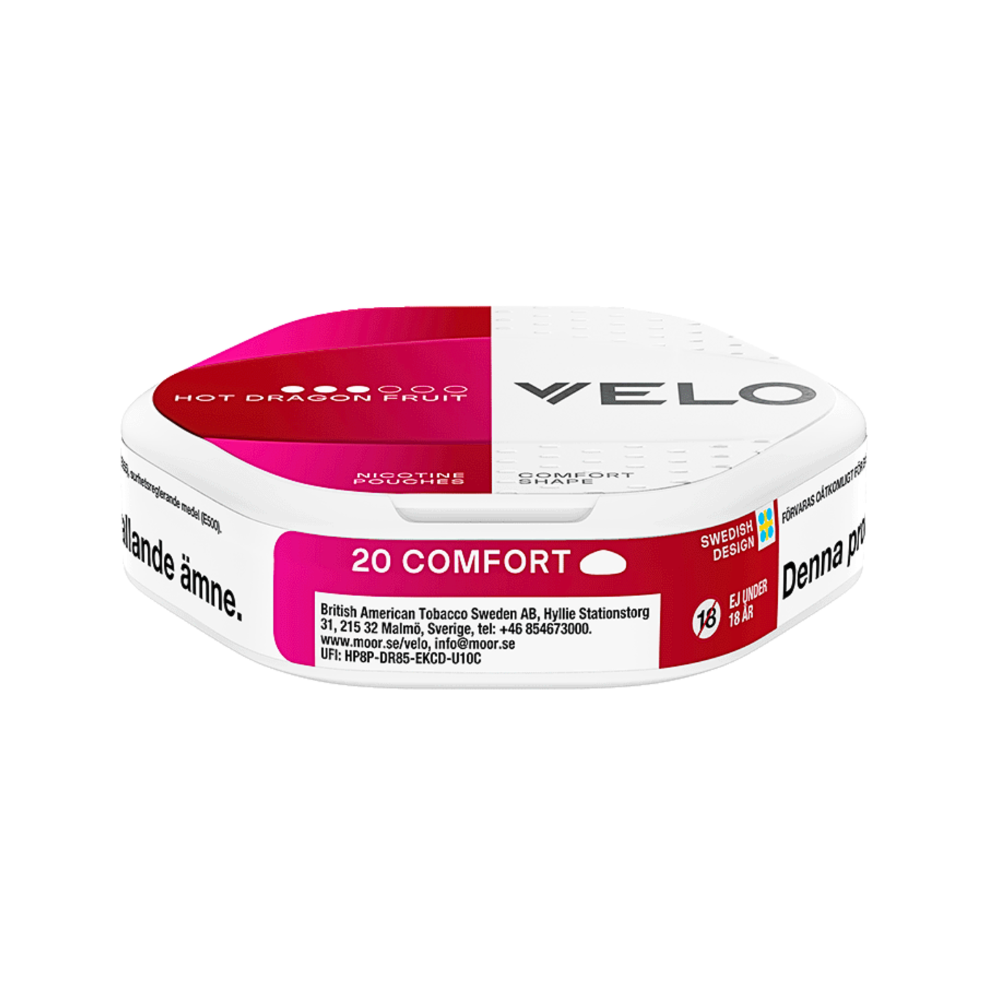 VELO Shift Hot Dragonfruit (8 mg/pouch)