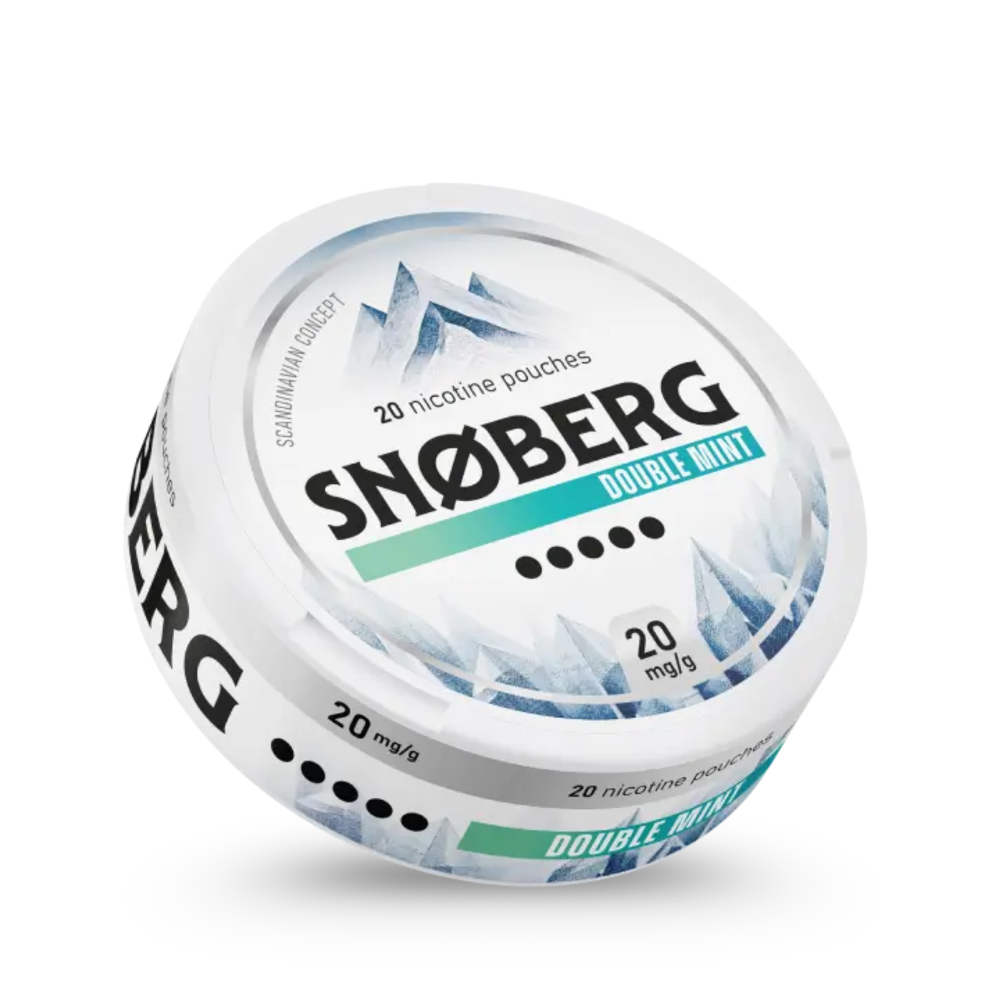 SNÃBERG Double Mint (10 mg/pouch)