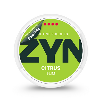 ZYN Slim Citrus Extra Strong (11 mg/pouch)
