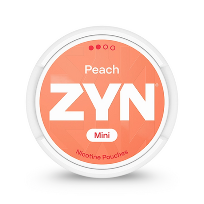 ZYN Peach Mini Dry (3 mg/pouch)