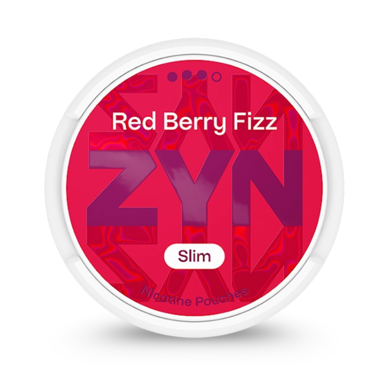 ZYN Red Berry Fizz Slim Strong (9 mg/pouch)