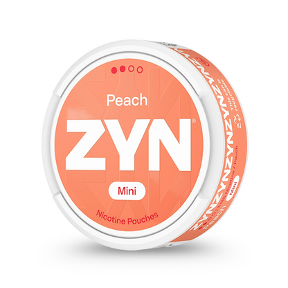 ZYN Peach Mini Dry (3 mg/pouch)