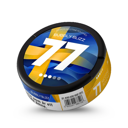 77 Bubbly Blizz Limited design