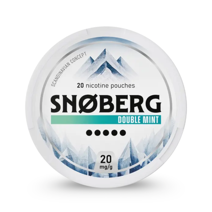 SNÃBERG Double Mint (10 mg/pouch)