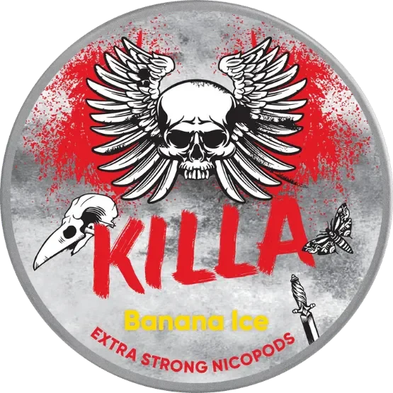 KILLA Banana Ice Extra Strong SLIM (12.8 mg/pouch)