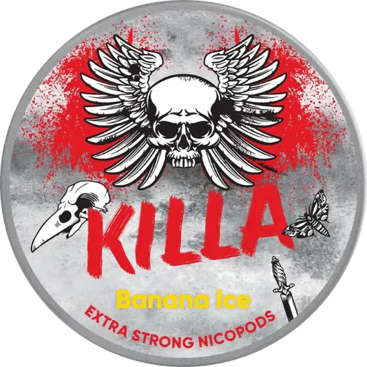 KILLA Banana Ice Extra Strong SLIM (12.8 mg/pouch)