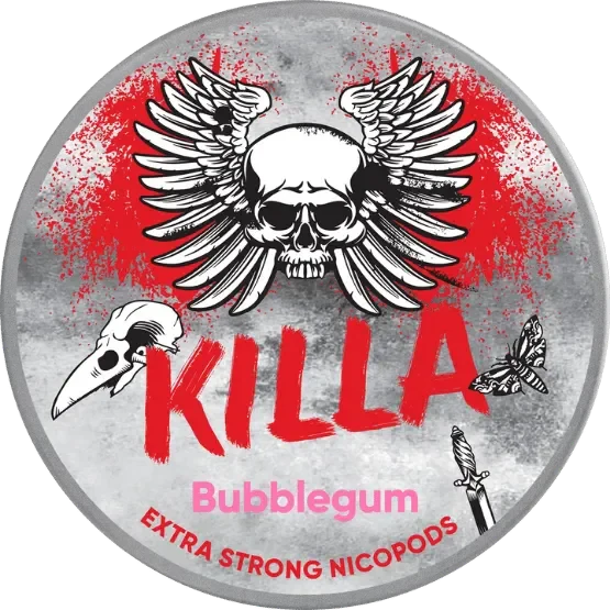 KILLA Bubblegum Extra Strong SLIM (13.2 mg/pouch)