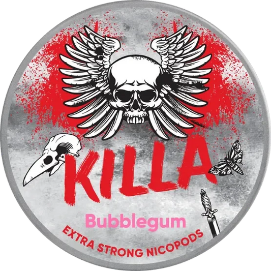 KILLA Bubblegum Extra Strong SLIM (13.2 mg/pouch)