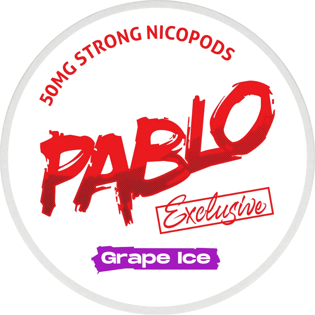 PABLO Exclusive Grape Ice SLIM (30 mg/pouch)