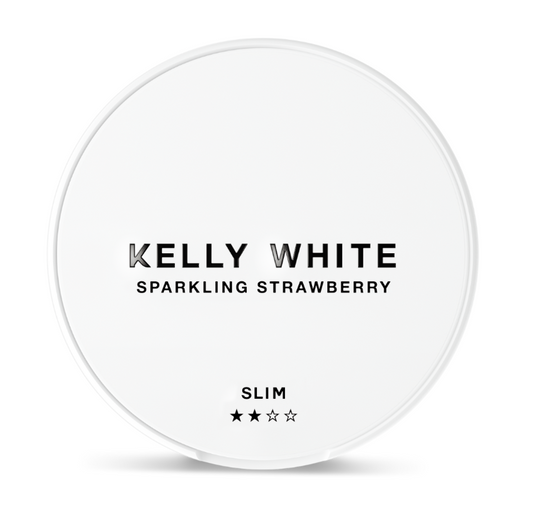 Kelly White Sparkling Strawberry (5 mg/pouch)