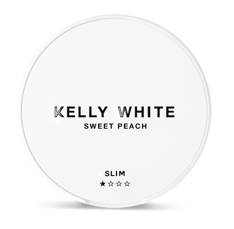 Kelly White Sweet Peach (4 mg/pouch)