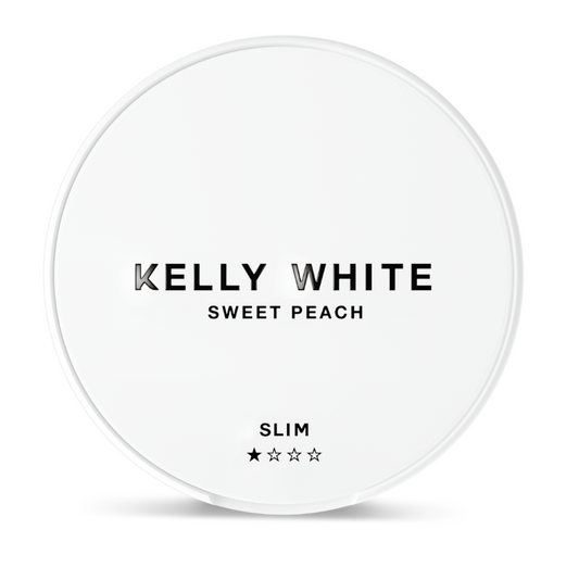 Kelly White Sweet Peach (4 mg/pouch)