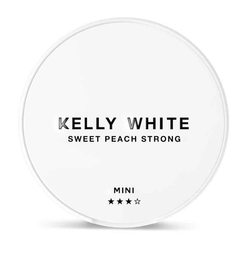 Kelly White Sweet Peach Strong (6 mg/pouch)