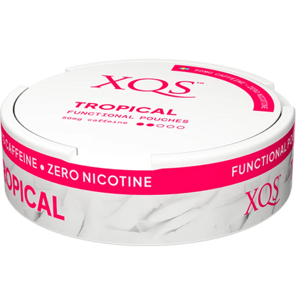 XQS Tropical Functional Pouches 50MG Caffeine - Nicotine and tobacco free