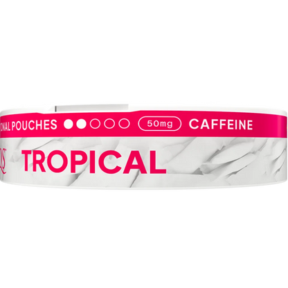 XQS Tropical Functional Pouches 50MG Caffeine - Nicotine and tobacco free