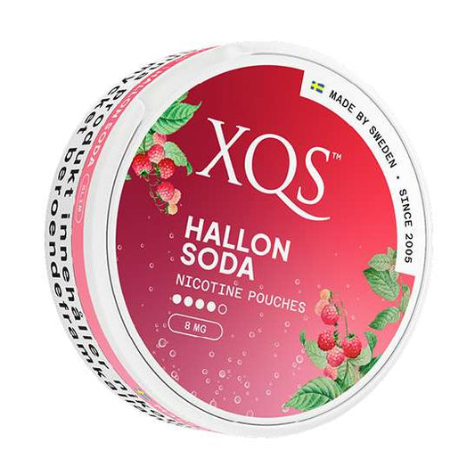 XQS Raspberry soda (8 mg/pouch)