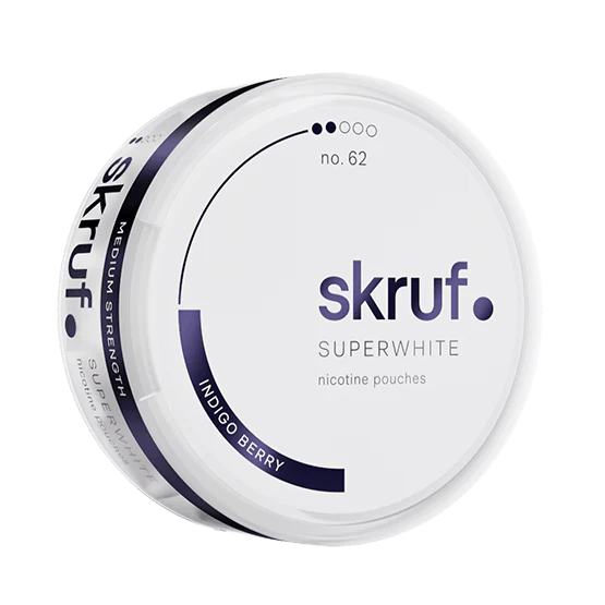 Skruf Superwhite Indigo Berry (6 mg/pouch)